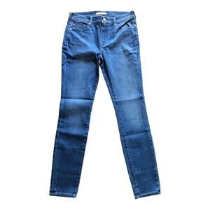 Fidelity Denim Sola Mid Rise Step Hem Ankle Jeans Perfidia Wash NWT Size 28